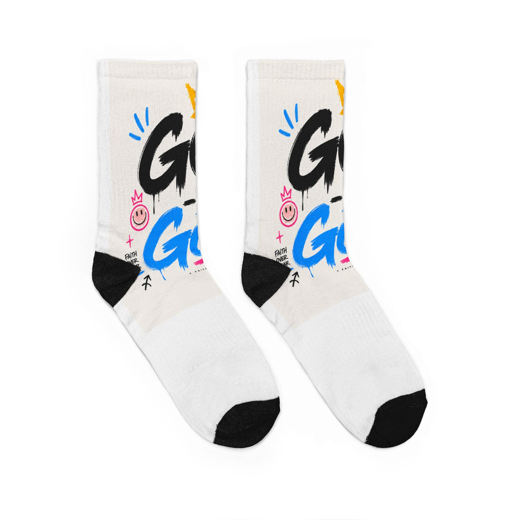 Good is Good Crew Socks — Graphic Padded Comfort Socks