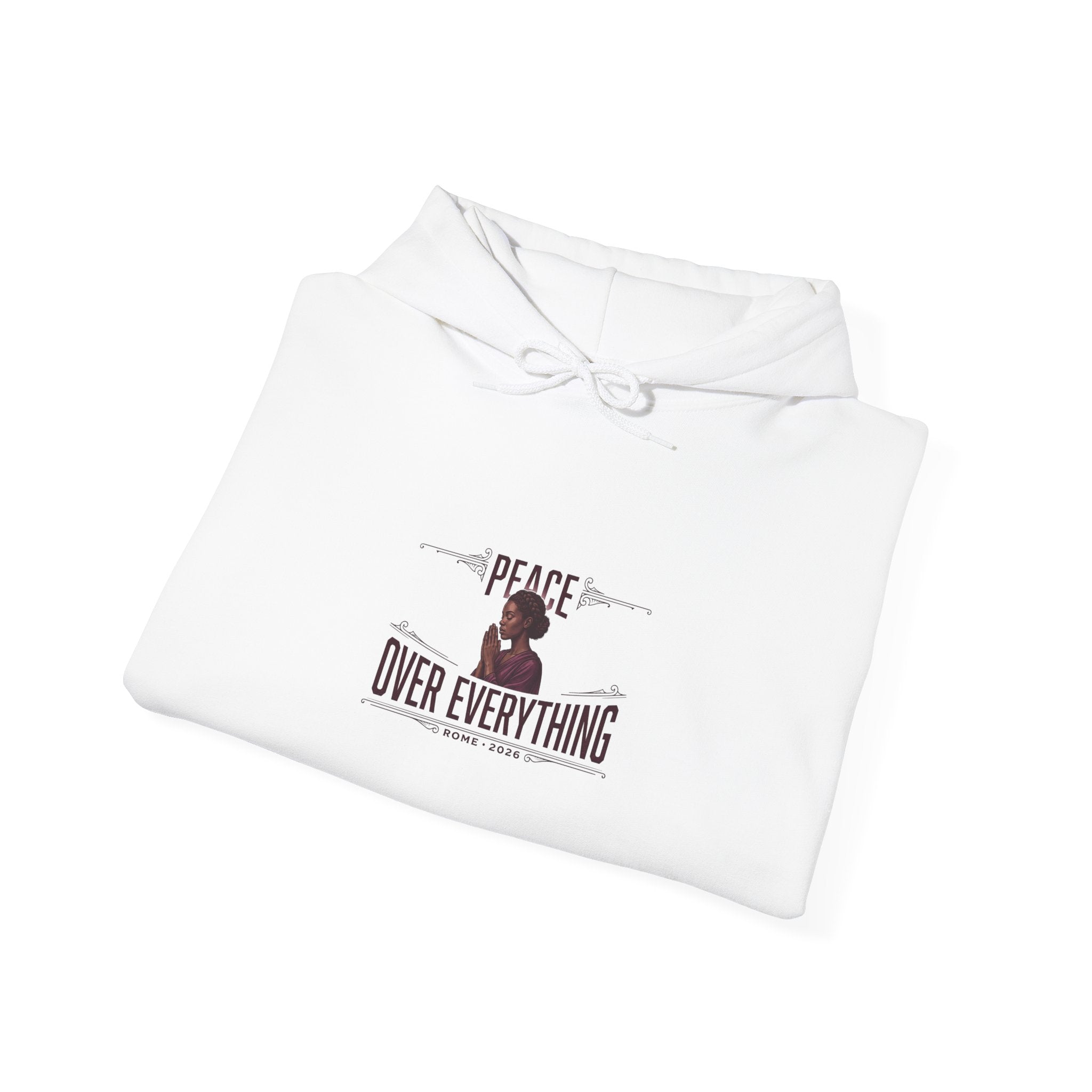 Peace Over Everything Hoodie | Team Leo, Pope-Style Symbolism