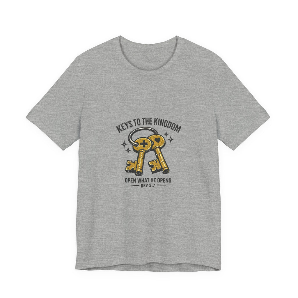 Keys to the Kingdom Tee | Christian Streetwear, Groovy Script