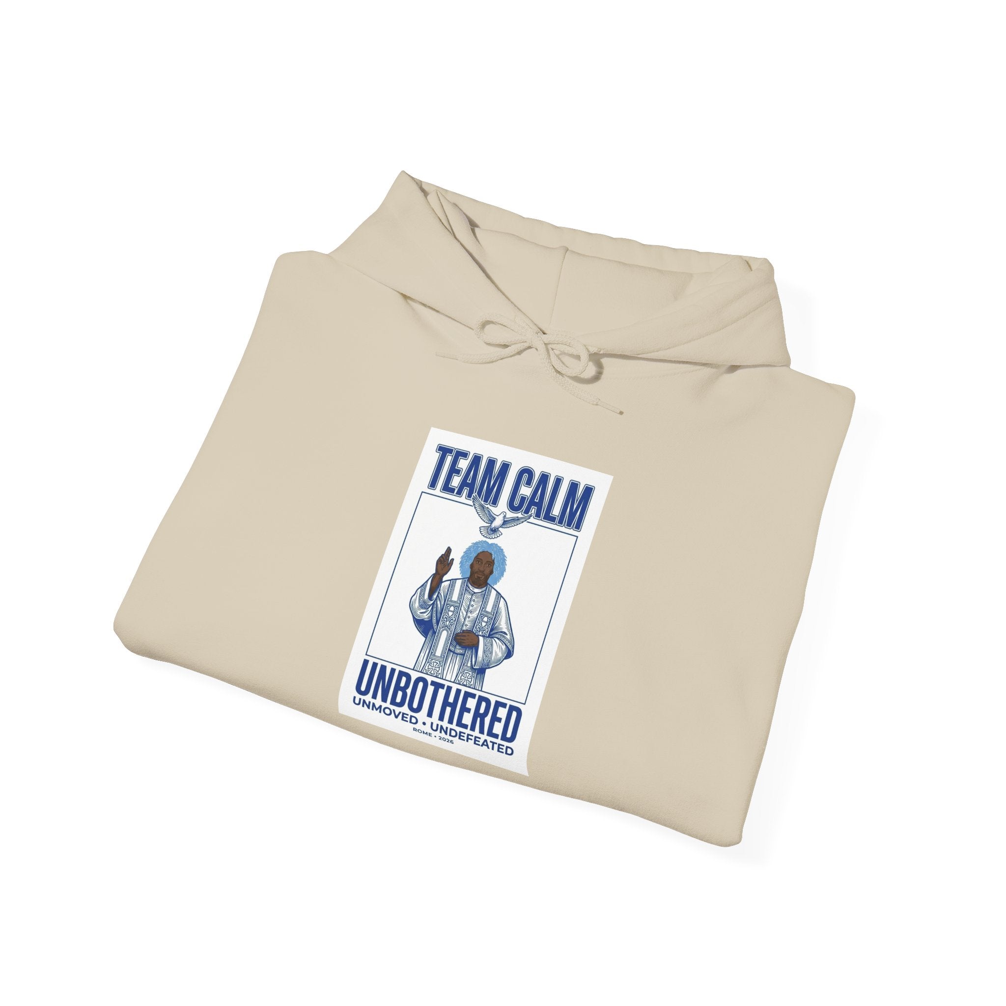 Team Calm Unbothered Hoodie | Quiet Power, Divine Symbolism