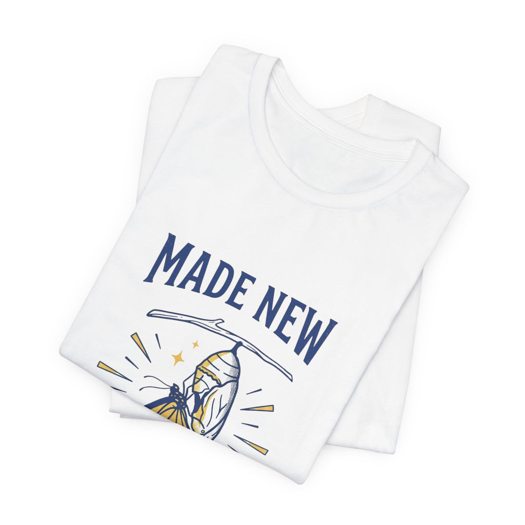 Made New Butterfly Tee | Christian Streetwear, Vintage-Wash Inspiration