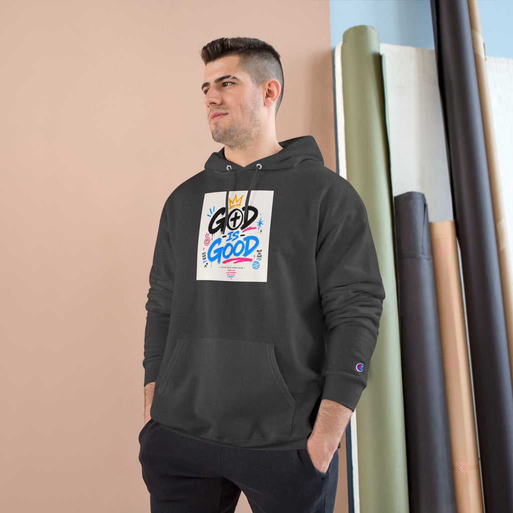 God Is Good Hoodie — Christian Graphic Pullover, Faith Streetwear