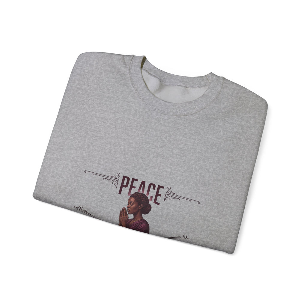 Peace Over Everything Sweatshirt | Pope-Style Symbolism, Quiet Power